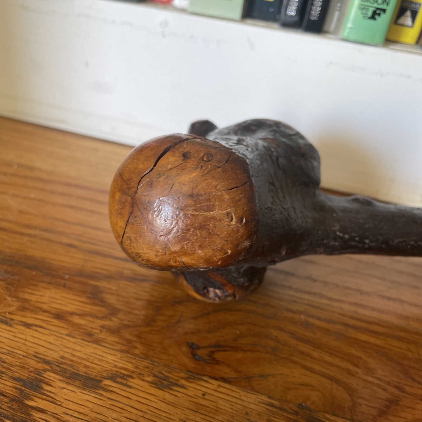 Native American Indian Burl Wood War Club Antique Rare 19” Artifact Weapon