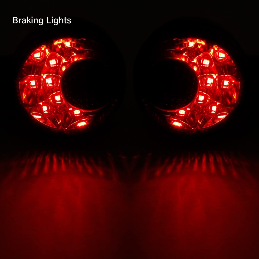 Chrome Rear Turn Signals LED Light