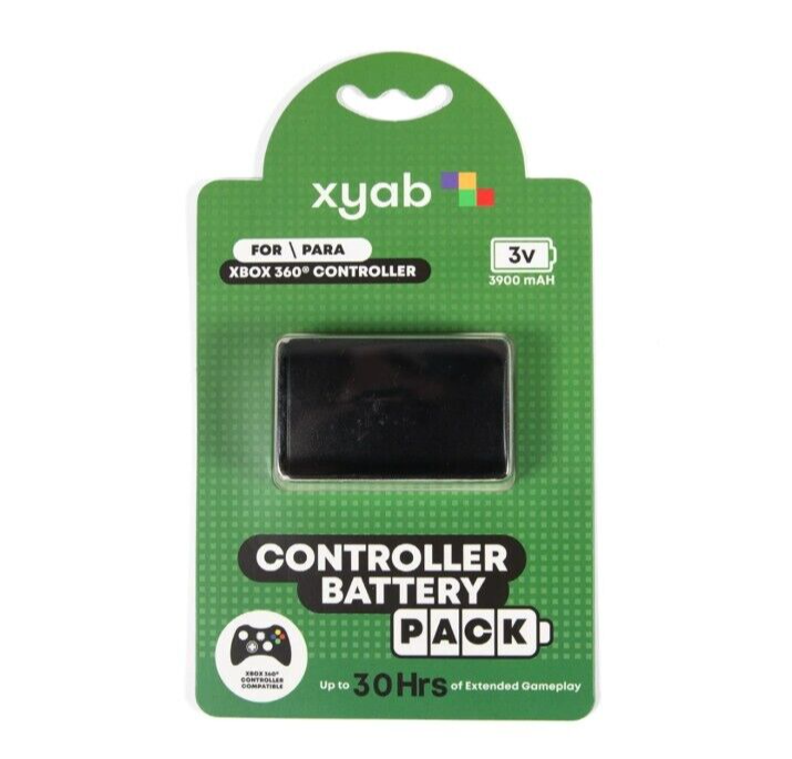 Rechargeable Controller Battery Pack For Microsoft Xbox 360 3900 mAH