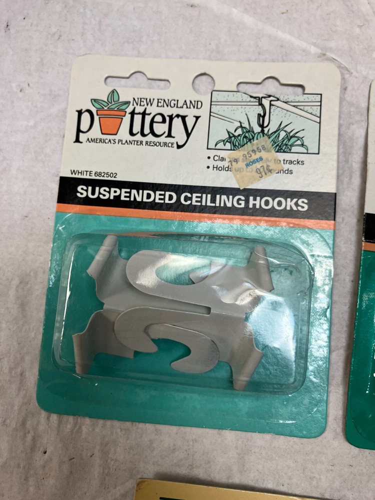 2 Pack (5 Sets) Drop Suspended Ceiling Hooks 682502, TOTAL 10