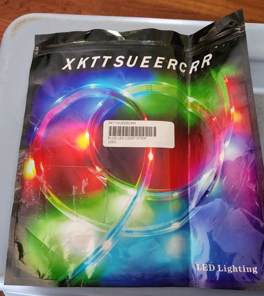 XKTTSUEERCRR BLUE LED LIGHT STRIP 128G
