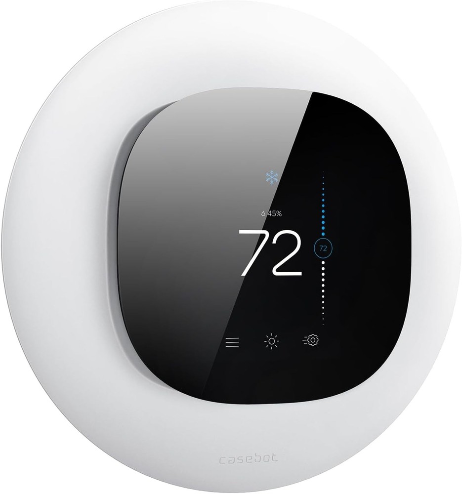 CaseBot Wall Plate for Ecobee3 Lite / SmartThermostat, White