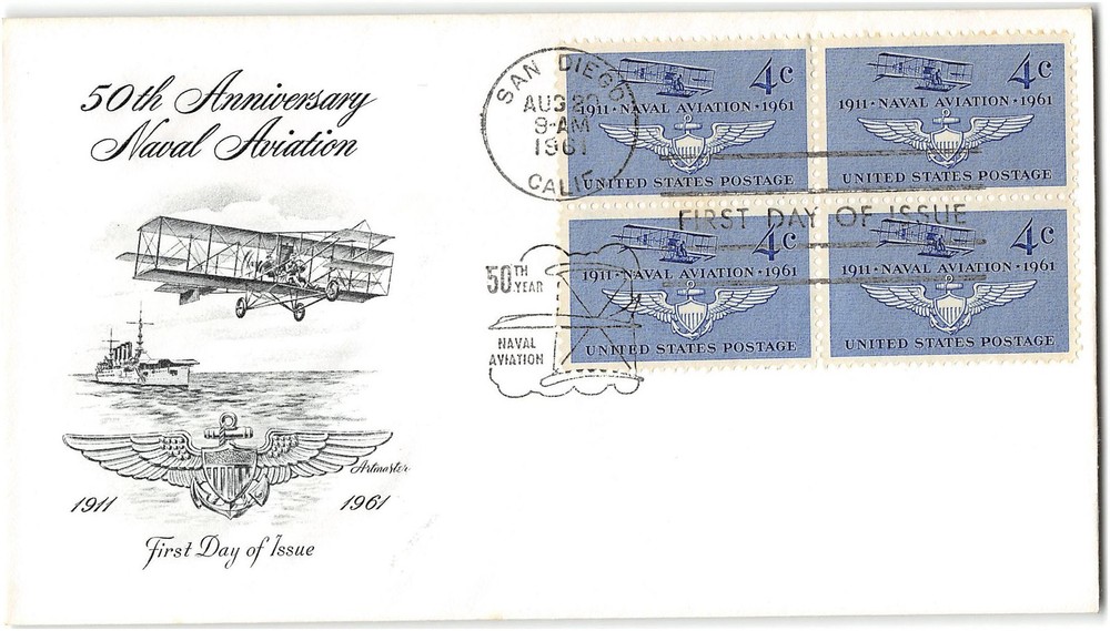 US #1185 First Day Cover (FDC), 1961