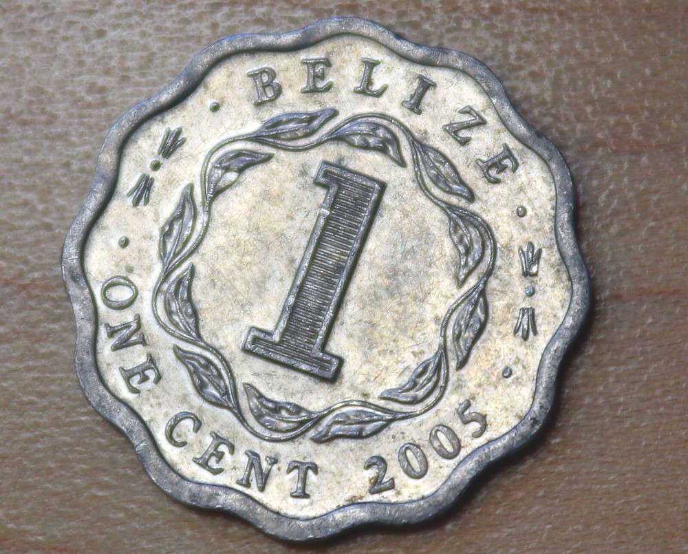 2005 Belize 1 Cent