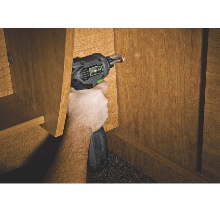 3.5 Amp 3/8" Variable Speed Close-Quarter Drill Non-Slip Grip
