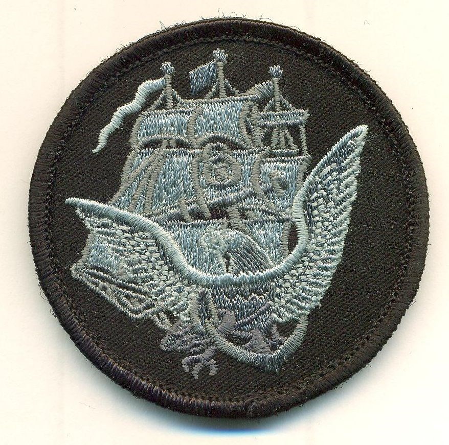 NEW NAVAL DESIGN - VEL-KRO PATCH - SGNAVY2V