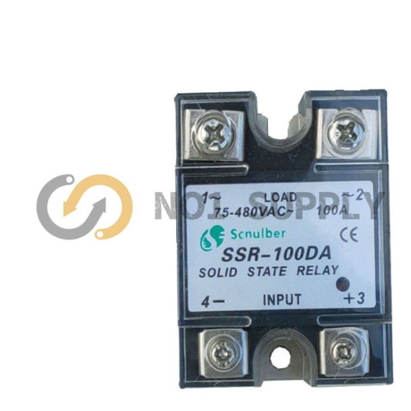 1PCS New Scnulber SSR-100DA SSR100DA Solid State Relay 100A Fast Delivery