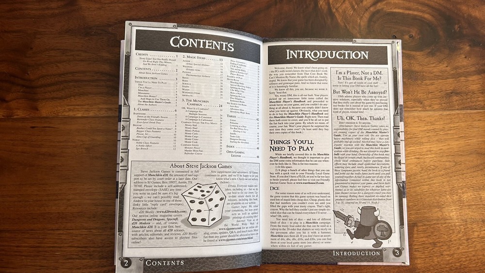 Munchkin Masters Guide (D20 System) 1st Edition 1st Printing