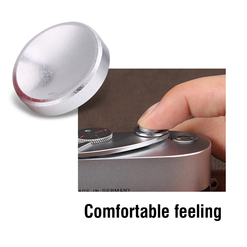 3pcs Universal Aluminium Alloy Camera Shutter Release Buttons With Concave S HBA