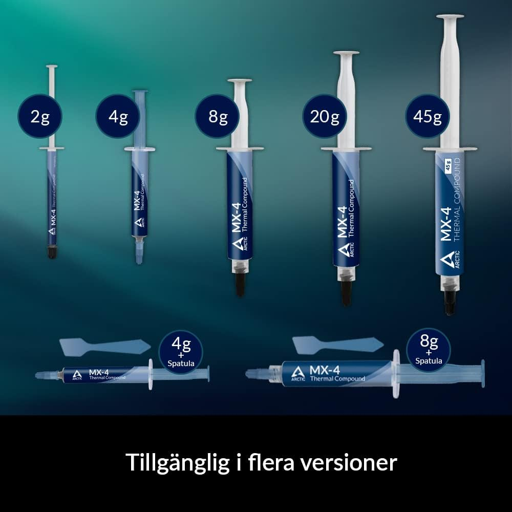 ARCTIC MX-4 Thermal Paste (4g) - High Performance for CPU/GPU, Non-conductive