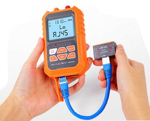 Mini FTTH Tool Fiber Optical Power Meter 15mW Visual Fault Locator Cable Tester