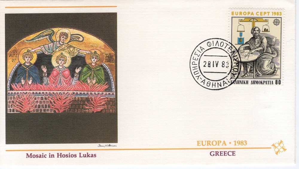 GREECE   1983 EUROPA  FDC4300