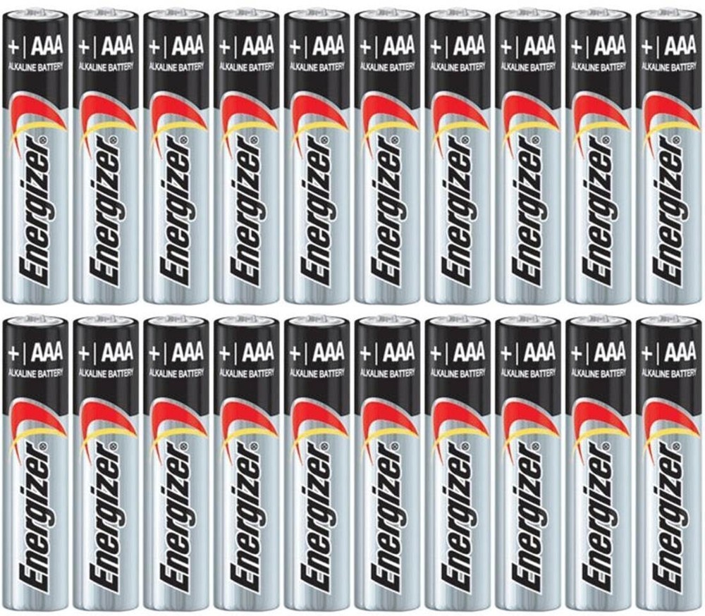 20 Energizer Max AAA E92 Battery Pack Exp. 2032
