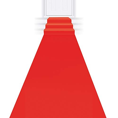 carpet aisle runner 24-Inch by 15-Feet Red