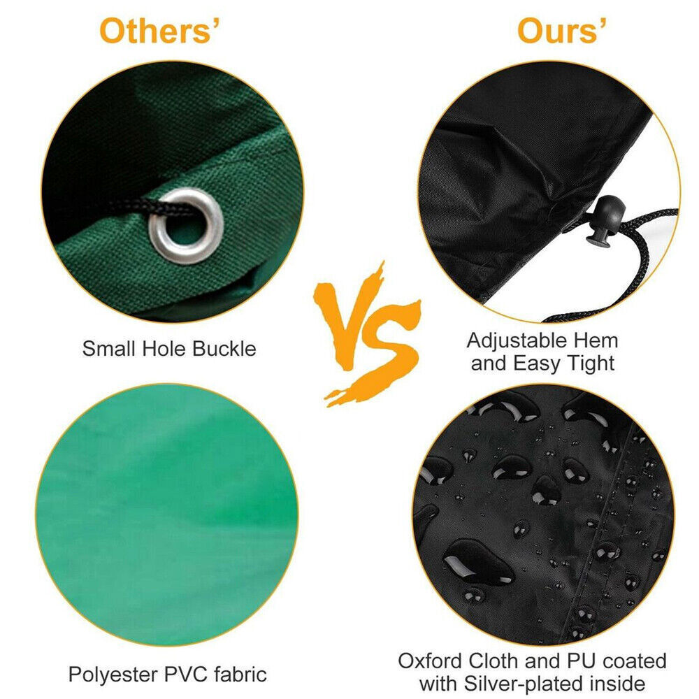 BBQ Gas Grill Cover Barbecue Waterproof Outdoor Heavy Duty Rain UV Protection