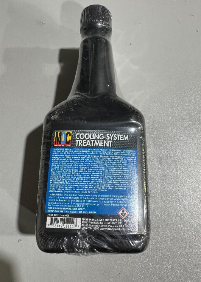 MOC COOLING-SYSTEM FAST FLUSH AND COOLING SYSTEM TREATMENT SET