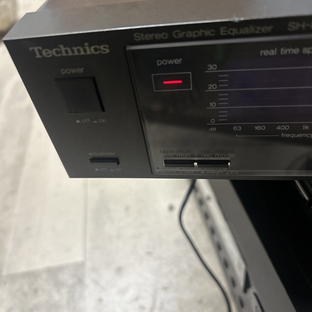 Technics SH-8033 Real Time Spectrum Graphic Stereo  Equalizer used