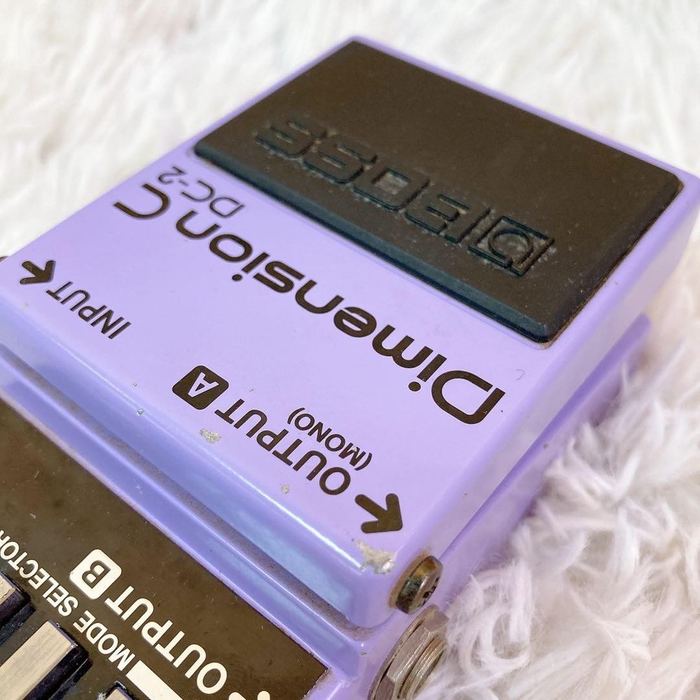 BOSS Dimension C DC-2 Effects Pedal Operation Confirmed