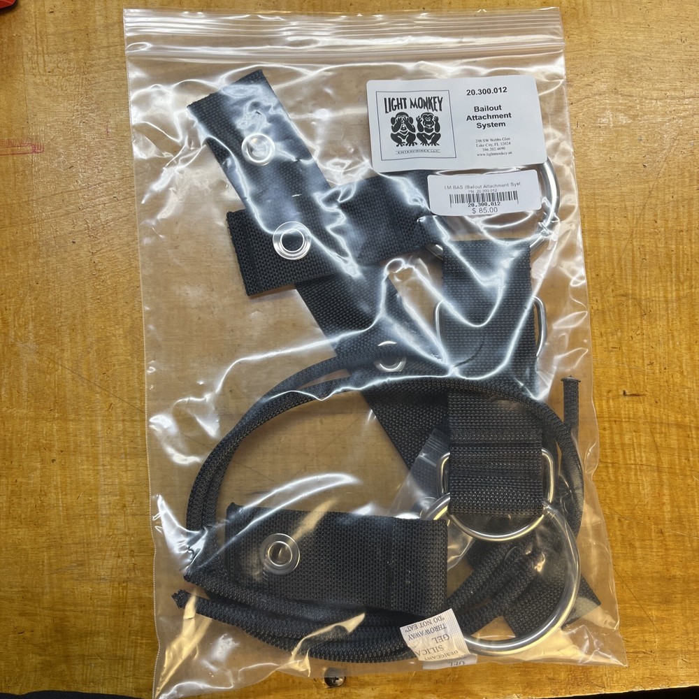 LIGHT MONKEY Bailout Attachment System - 20.300.012 Scuba Rebreather Technical