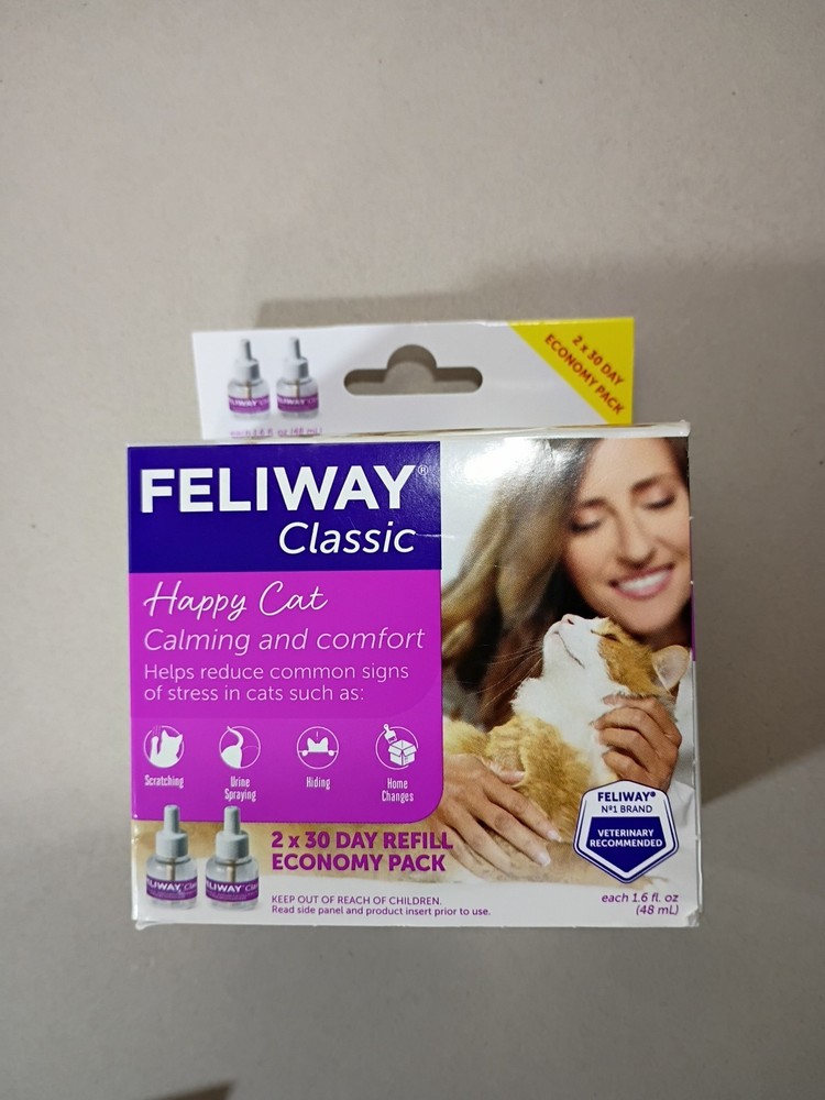 Feliway Classic Diffuser Refill 48 Ml Cat Constant Calming 2 Refills
