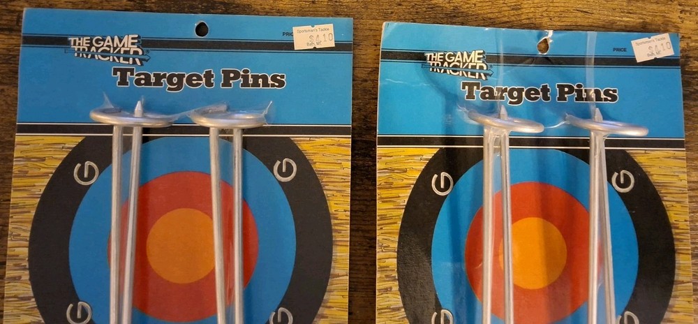 2 Setsof The Game Tracker Target Pins Convenient Way To Hold Target Securely