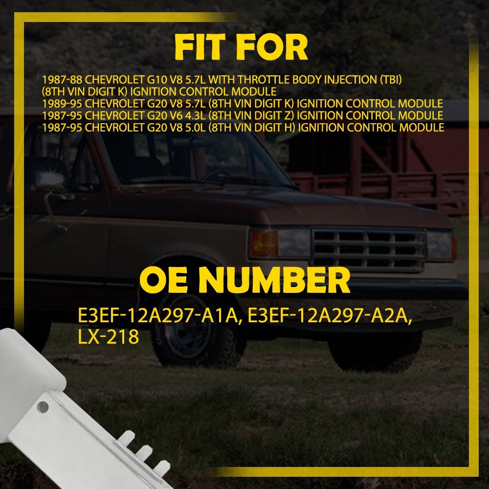 Ignition Control Module For 1992-96 Ford E150 E250 Van E350 1992-96 F150 Ford US