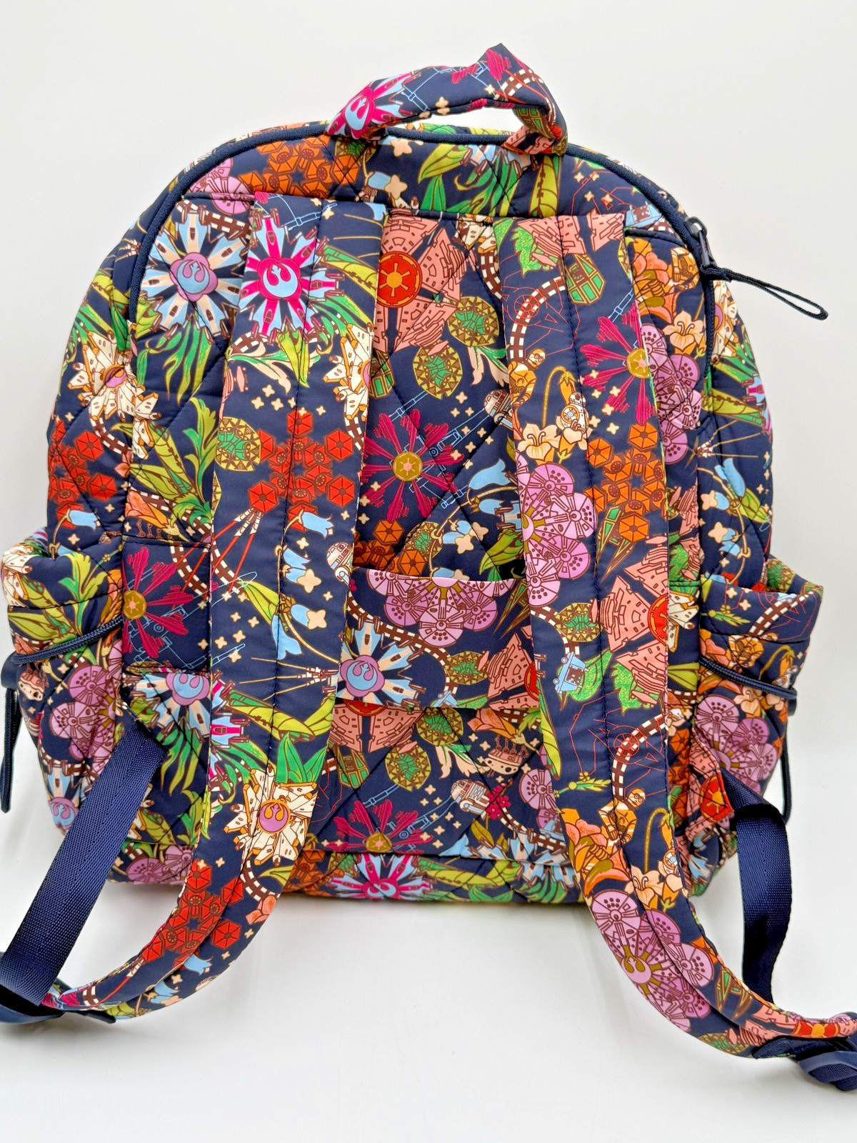 Vera Bradley Disney Star Wars Power the Force Floral Bancroft Backpack FTRWT NEW