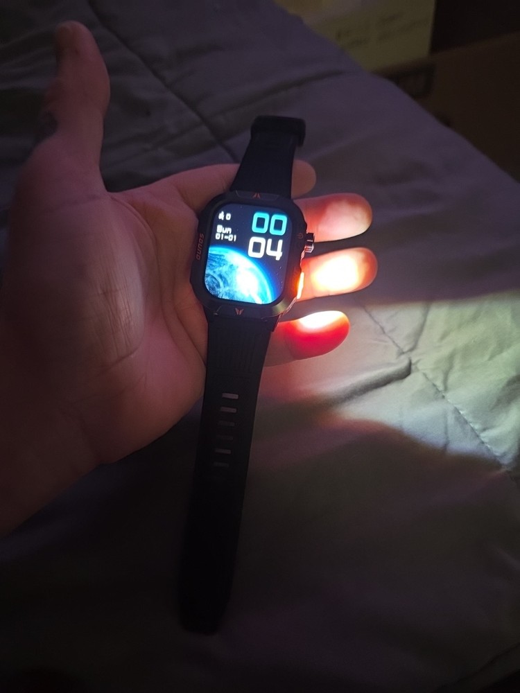 Military style, smartwatch.