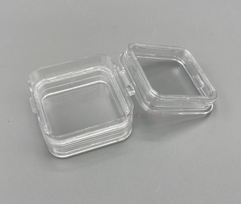 Denture Hinged Display Box Jewelry Chip Storage Boxes False Teeth Membrane Case