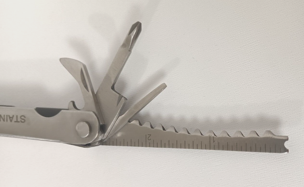 Pro-Case® Folding Stainless Multi-Tool Knife With Black Case