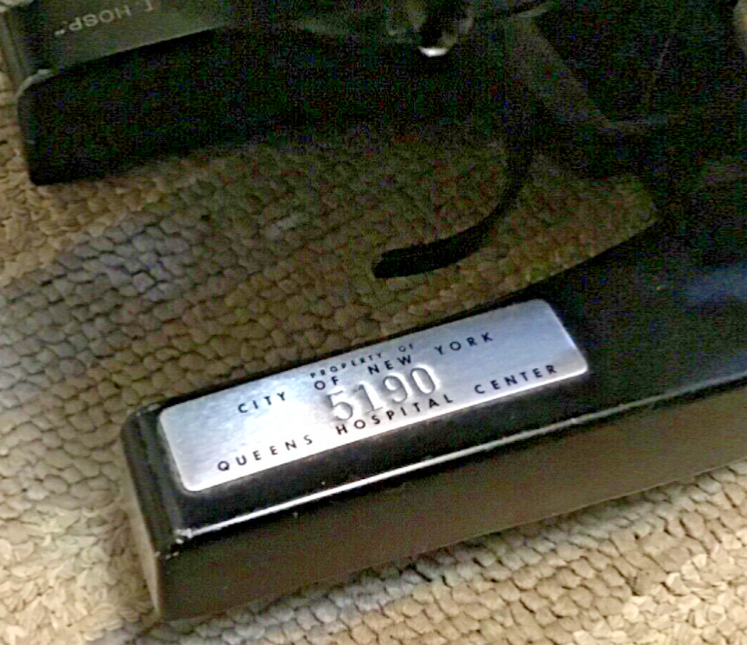 Old AO Spenser Microscope~Queens Hospital Center New York,NY~Rare Science Device