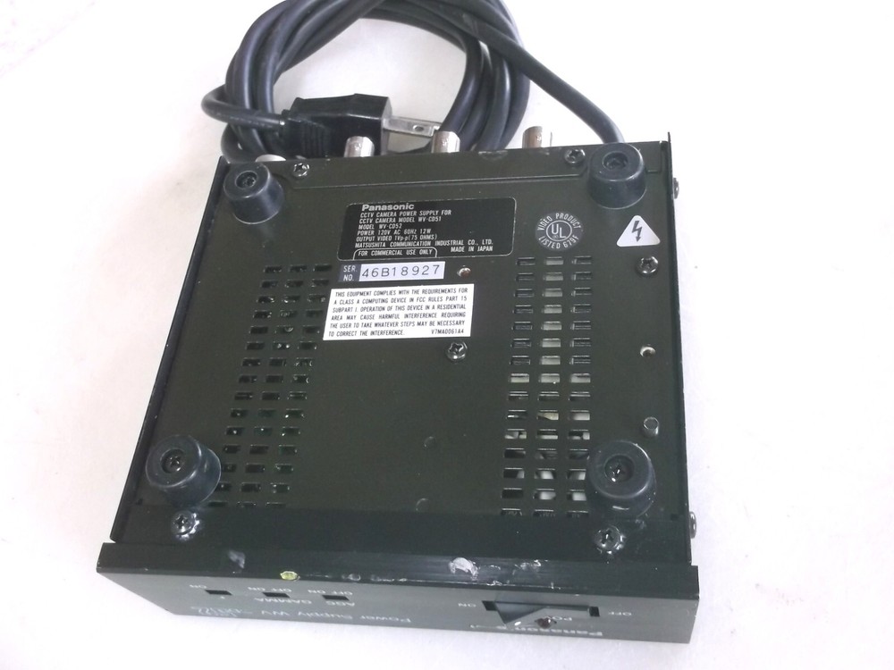 Panasonic WV-CD51 Camera Power Supply / Control Interface