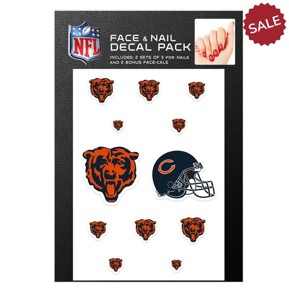 Chicago Bears Nail Cals