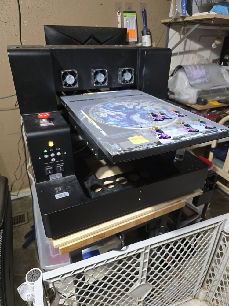UV Flatbed Printer With Epson L1800 Print Head