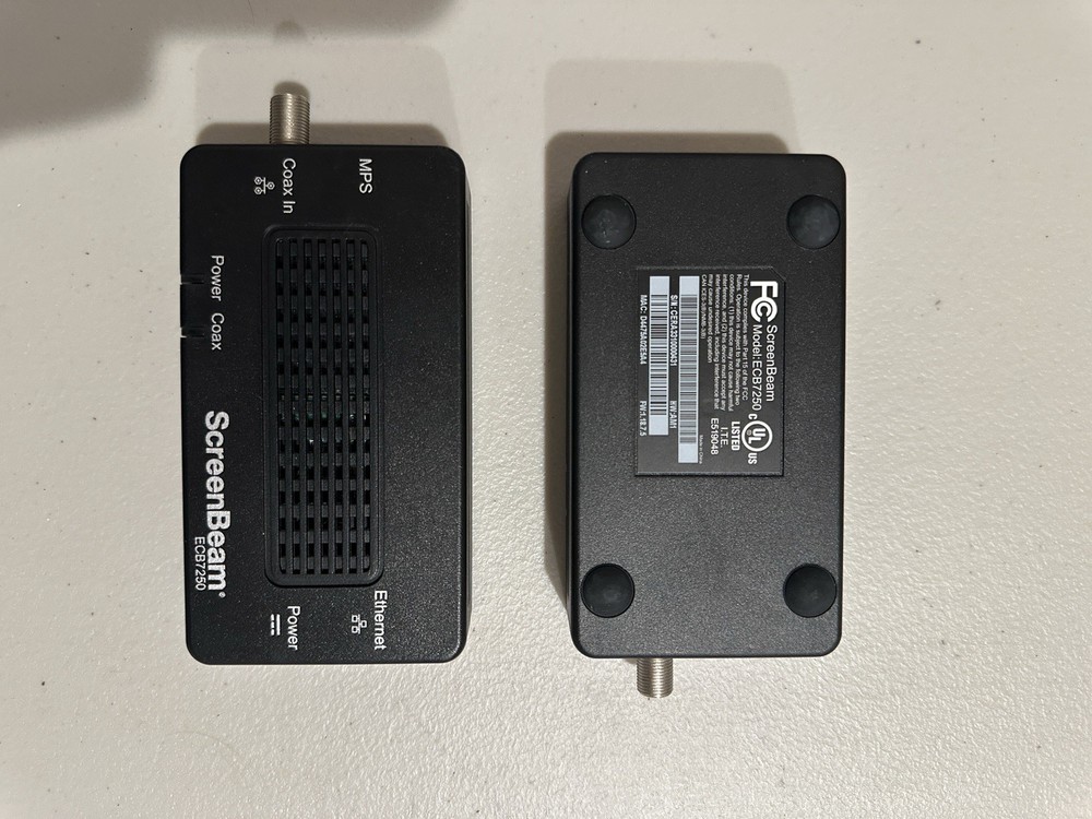 Screenbeam ECB7250  MoCA 2.5gbe Adapter READ DESCRIPTION