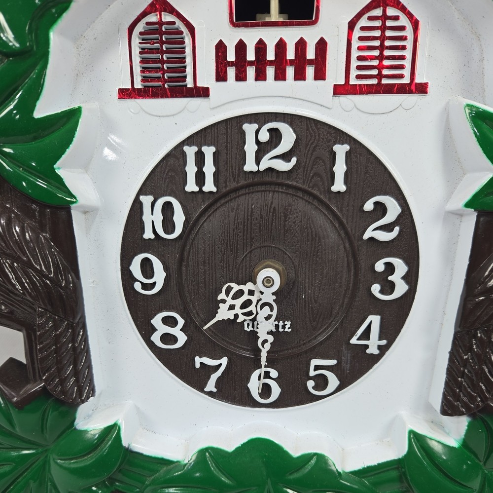 Vintage Telesonic Plastic Cuckoo Clock