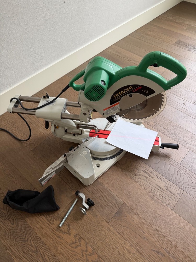 hitachi c10fsh miter saw