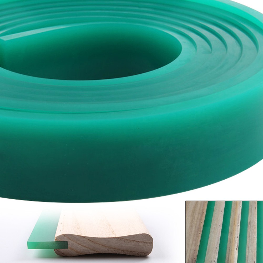 72"- 80 Duro Silk Screen Printing Squeegee Blade Screenprinting 6FT Polyurethane