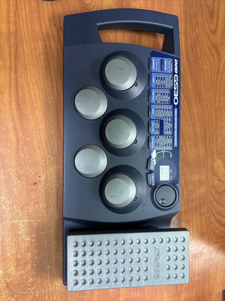 DOD GS30 Digital Multi Effect Guitar System Rare Vintage Effects Processor NEEDS