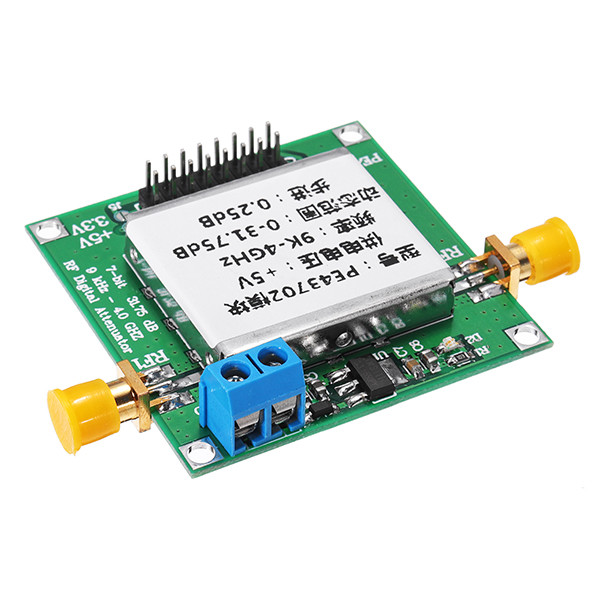 PE43702 +MCU +OLED 9K-4GHz 0.25dB 31.75dB Digital RF Attenuator Module