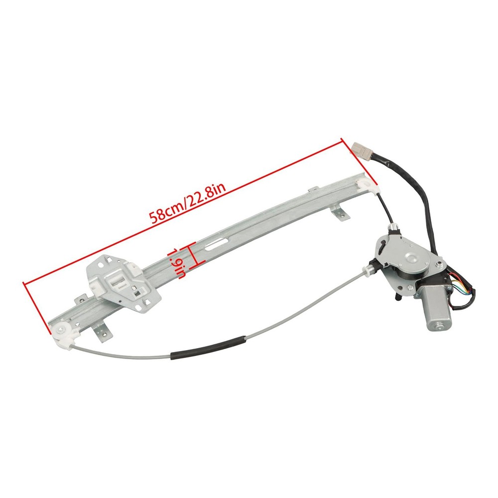 Front Left Power Window Regulator with Motor for MDX 2001-2002 751-024