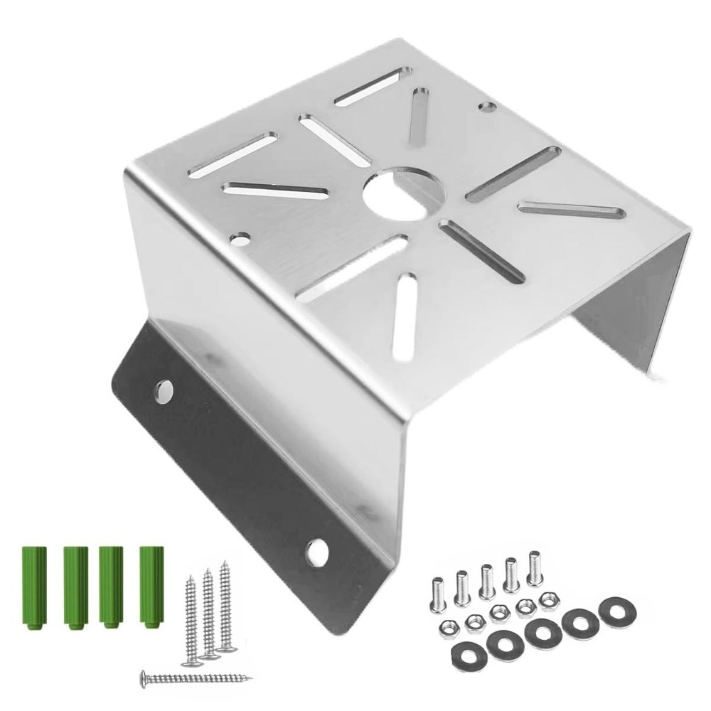 CCTV Corner Mount Bracket, Stainless Steel Wall Corner Adapter Mount Bracket ...