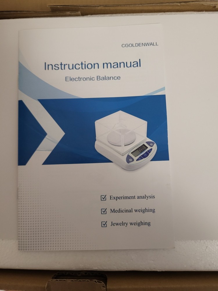 CGOLDENWALL Precision Lab Scale Digital Analytical BalanceLaboratory Balance...
