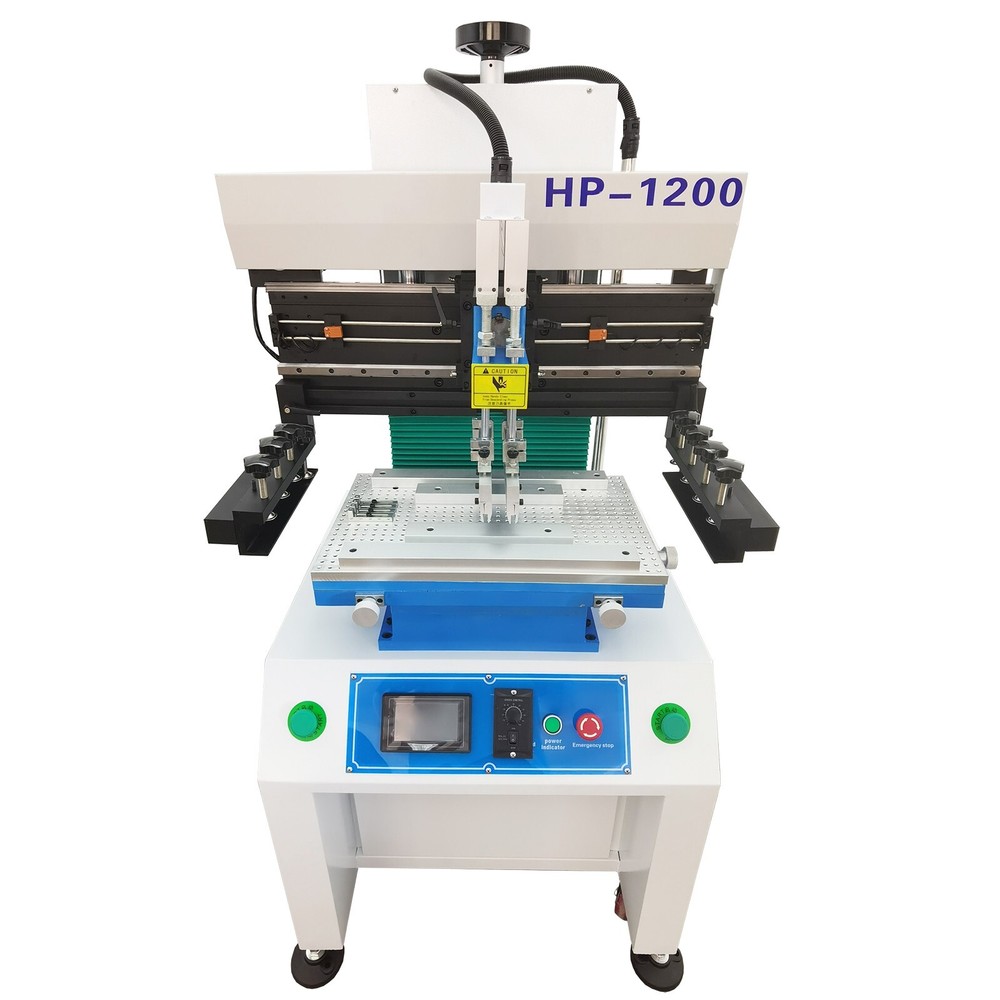 110V Touch Screen High Accuracy Semi-Automatic Solder Paste Printing Machine
