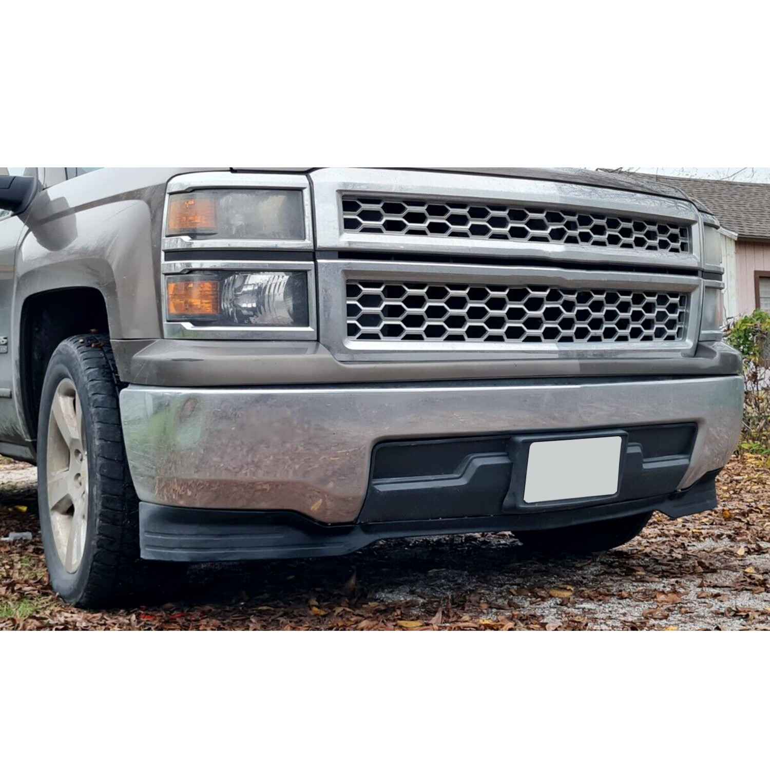 Front Bumper Lower Valance For 2014-2015 Chevy Silverado 1500 Air Dam Deflector