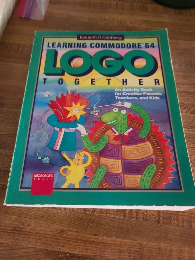 Vintage Commodore 64 LOGO Book by Microsoft