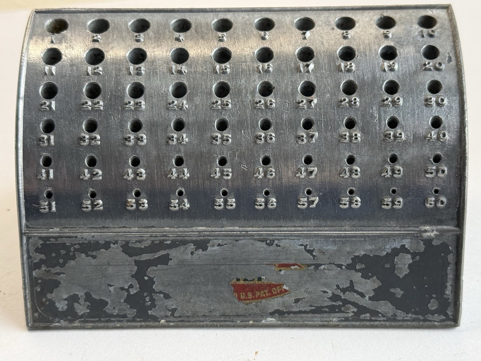 Vintage CRAFTSMAN Small Metal Drill Bit Holder