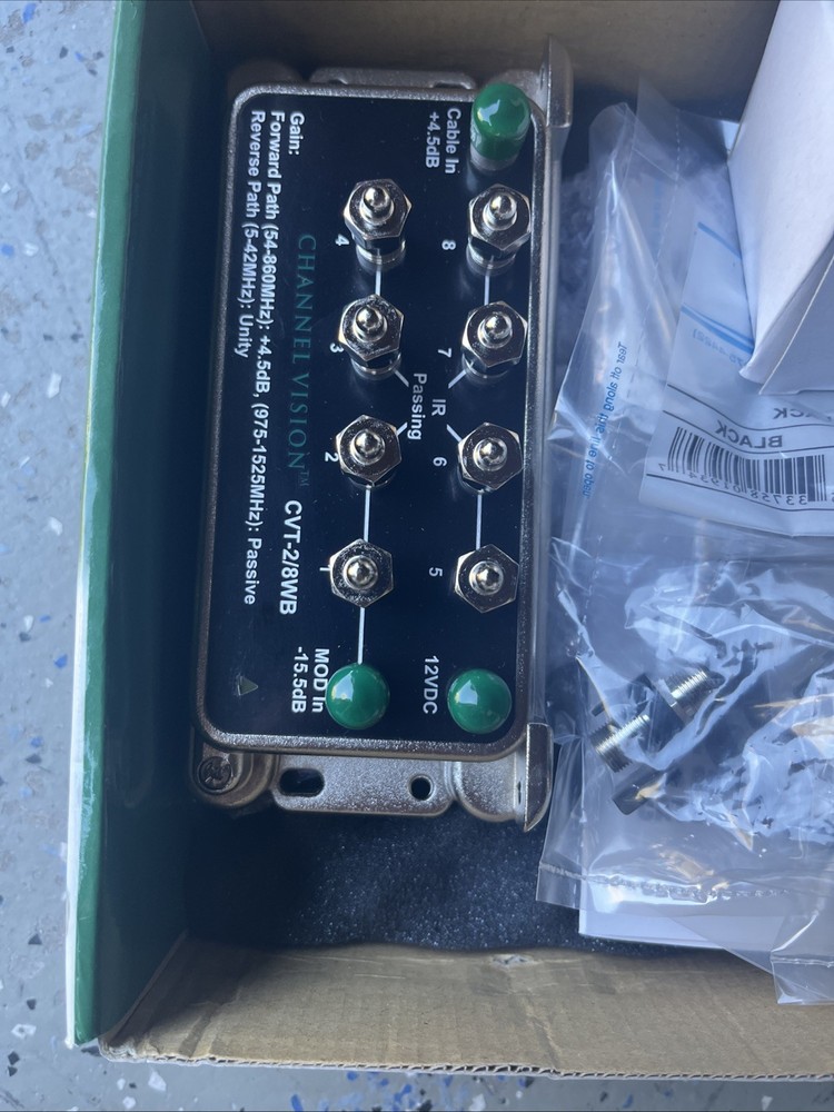 Channel Vision Multimedia Cable Amplifier C-0333