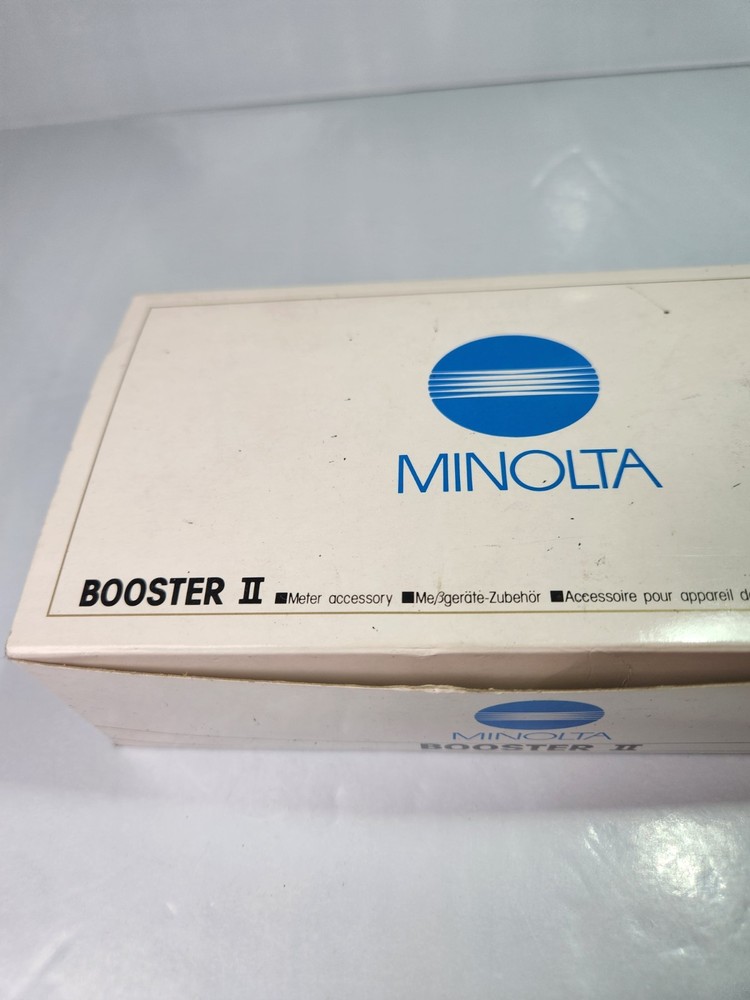 Minolta Camera Booster II Attachment For Flashmeter / Autometer w/ Box