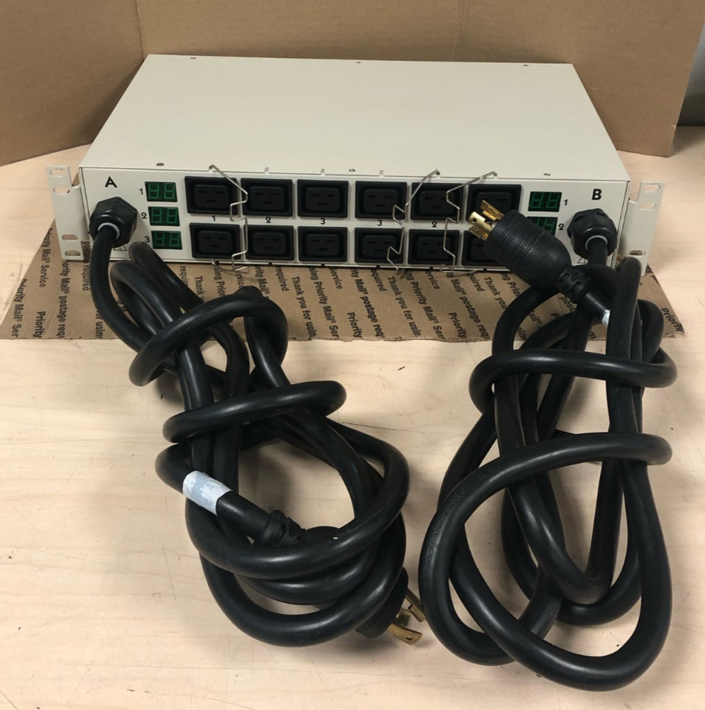 Server Technology Sentry Blade Server CDU CS-12HD2-L630 PDU 12 Outlets